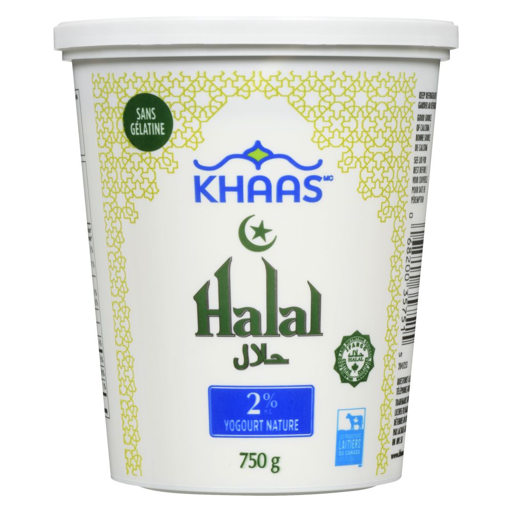 Halal Yogourt 2%750g