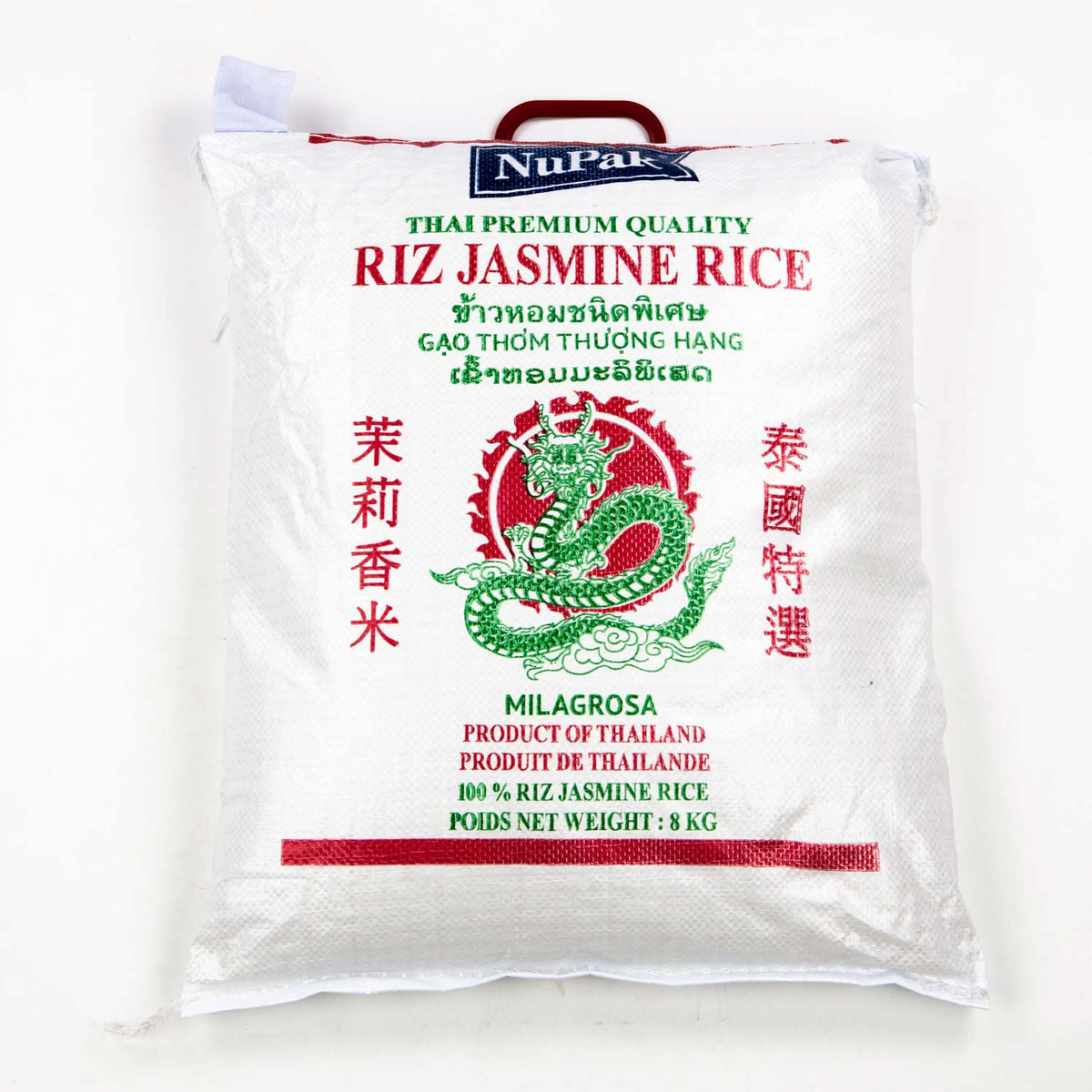 Riz Jasmine 8kg Nupak