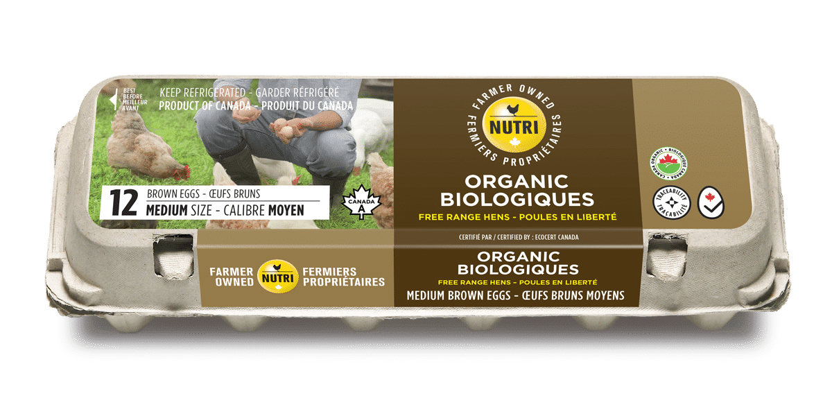 Nutri Oeufs Bruns Moyen