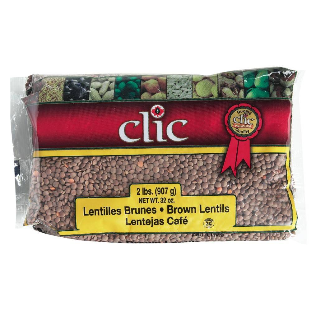 Lentille Brune 2lbs Clic