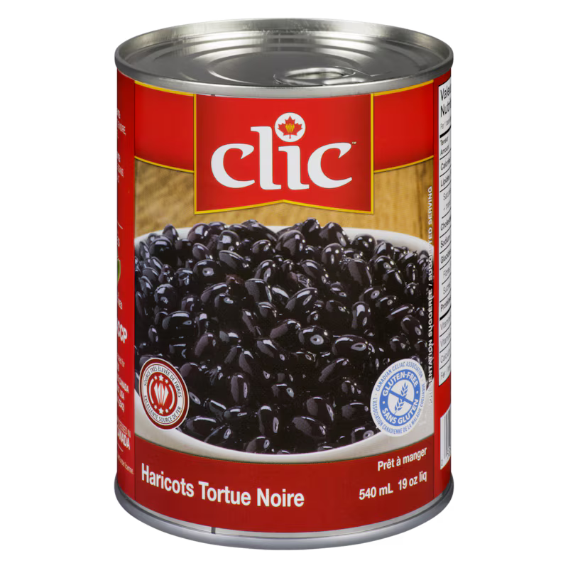 Clic Haricot Noire 540ml