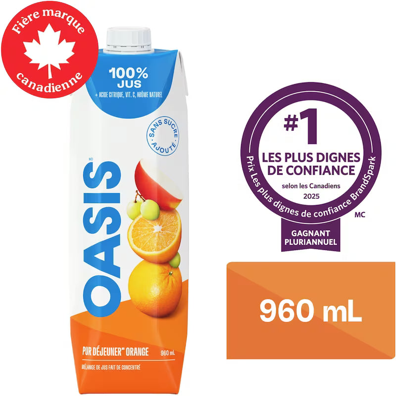Jus Orange Oasis 960 Ml