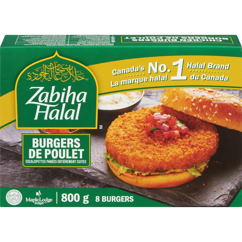 Zabiha Burger Poul 800g