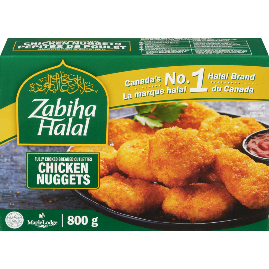 Zabiha Chic Nugget 800g
