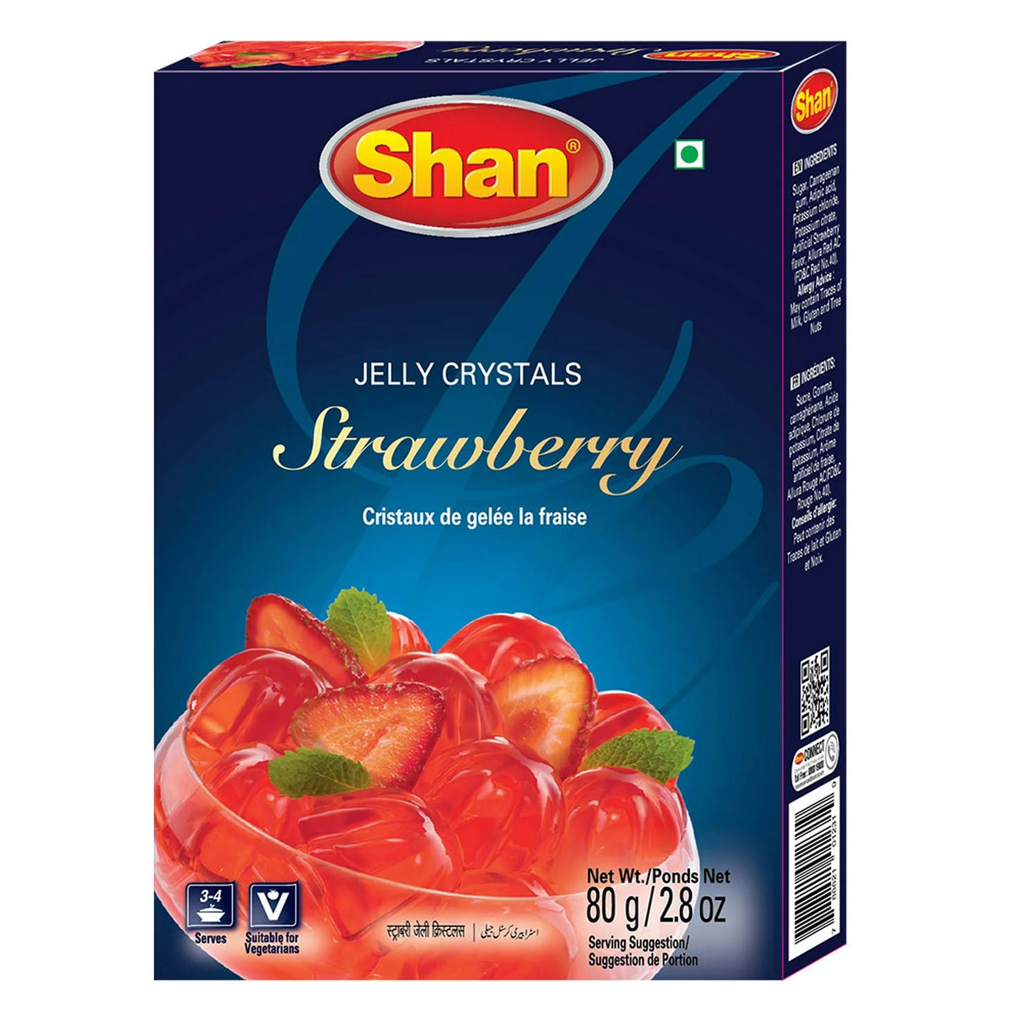 Jello Fraise 80g Shan