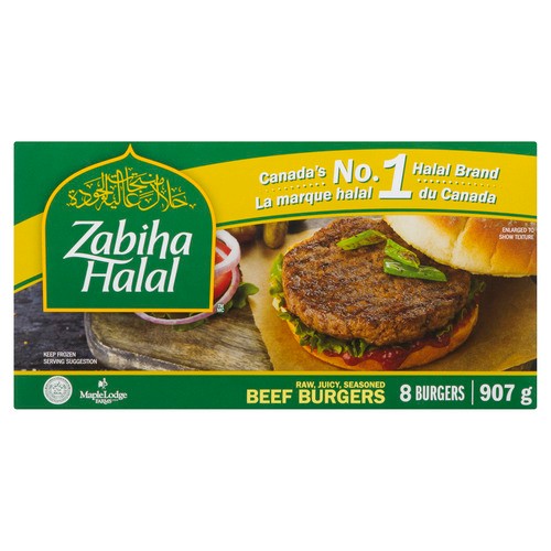 Burgers De Boeuf Zabiha 907g