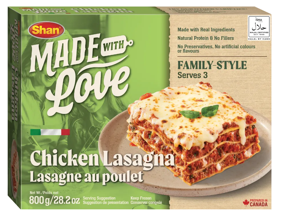 Shan Chicken Lasagna 800g