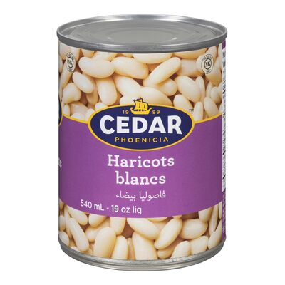 Haricots Blancs Cedar 540ml