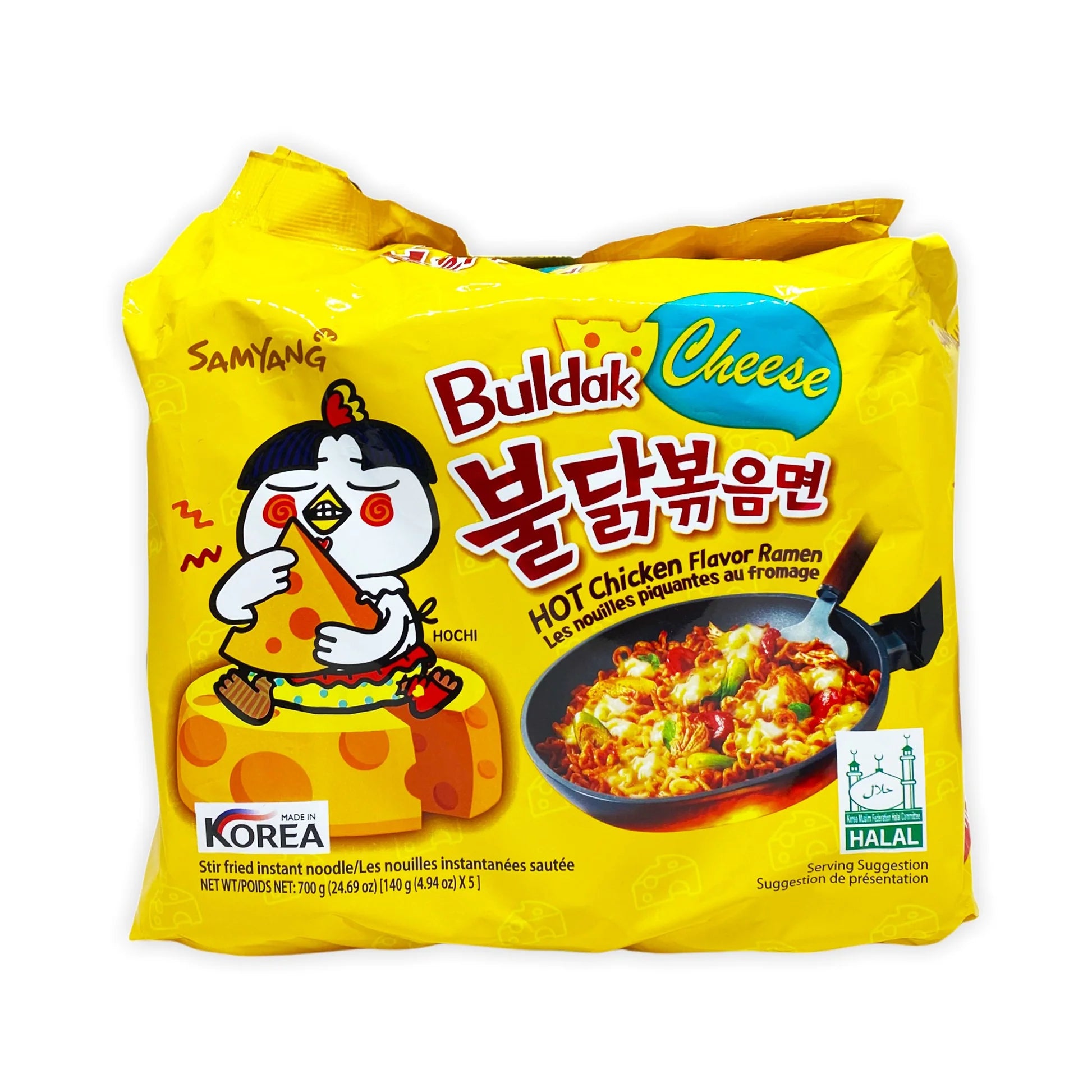 Buldak Noodles au Fromage