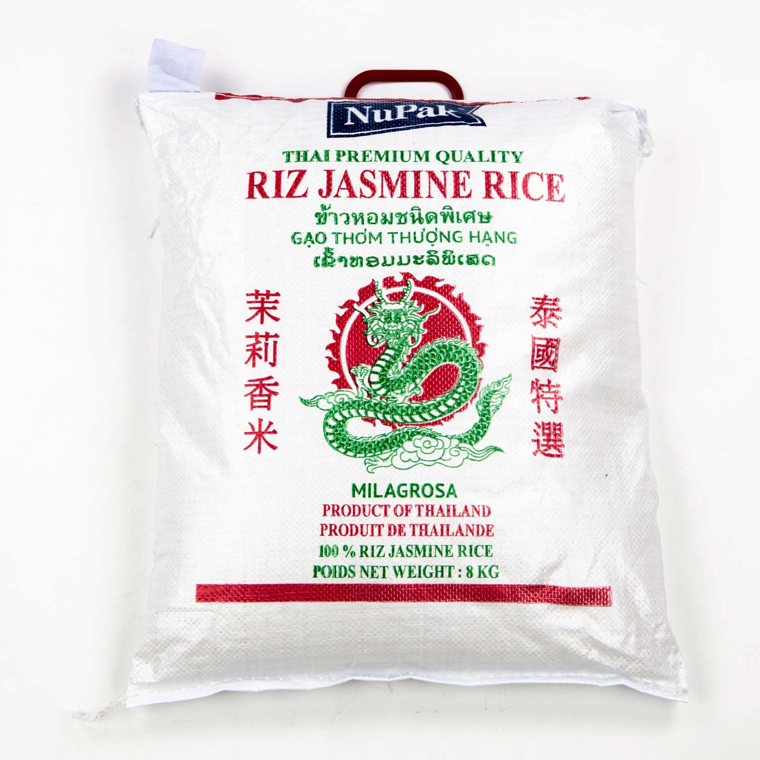 Riz Jasmine 8kg Nupak