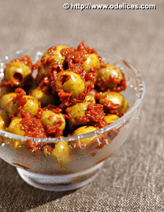 Olive Verte Sauce Piment