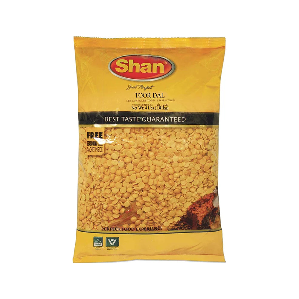 Lentille Toor Dal 4lb Shan