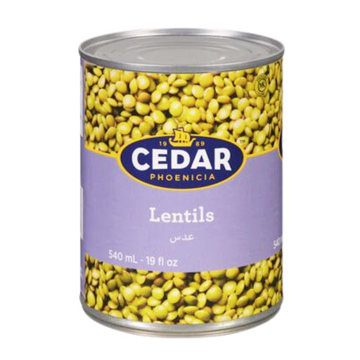 Lentilles 540ml Cedar